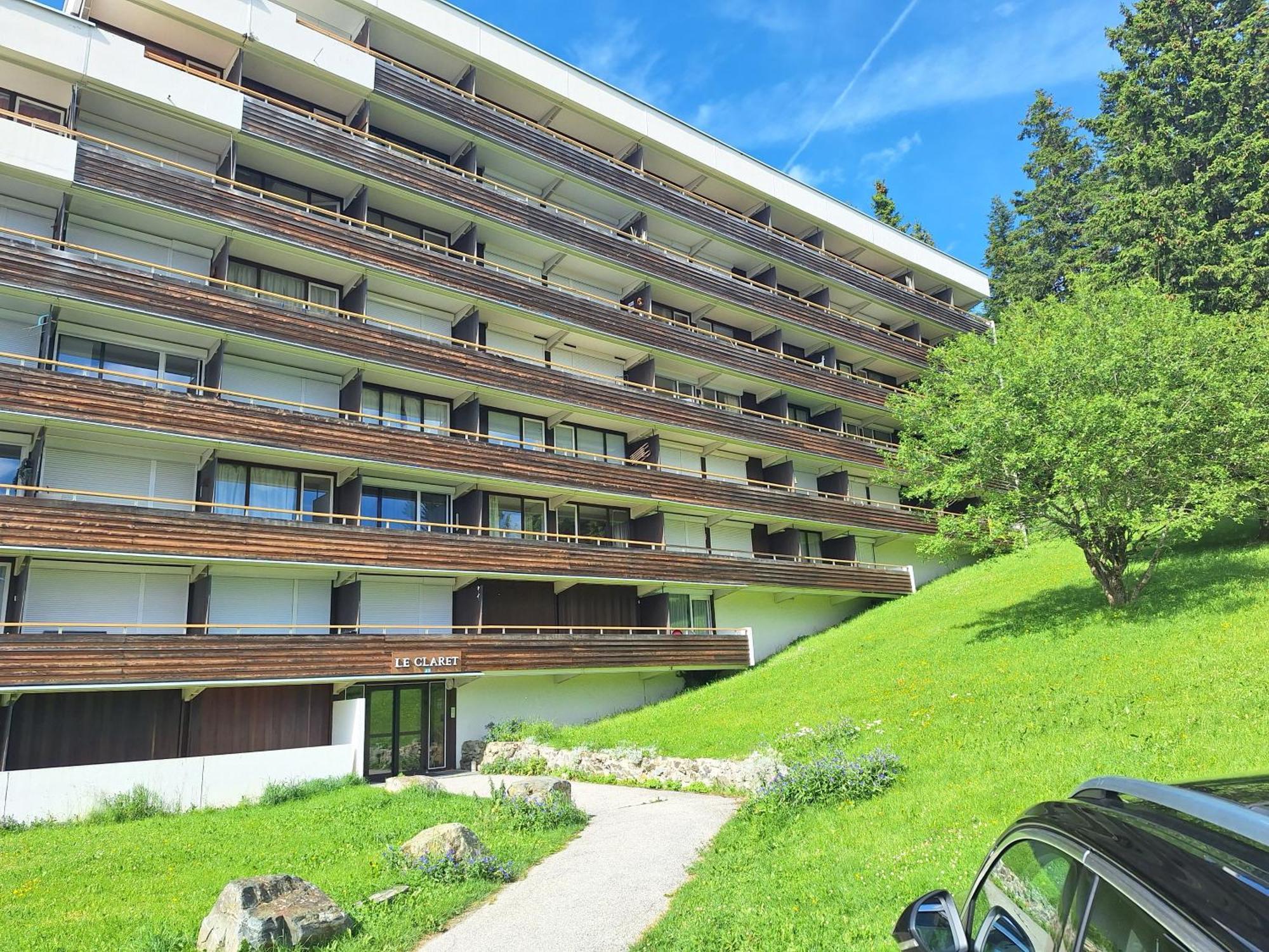 Le Flocon-Studio Cabine-Balcon 4-6 Pers A 100M Des Pistes Chamrousse Exterior photo